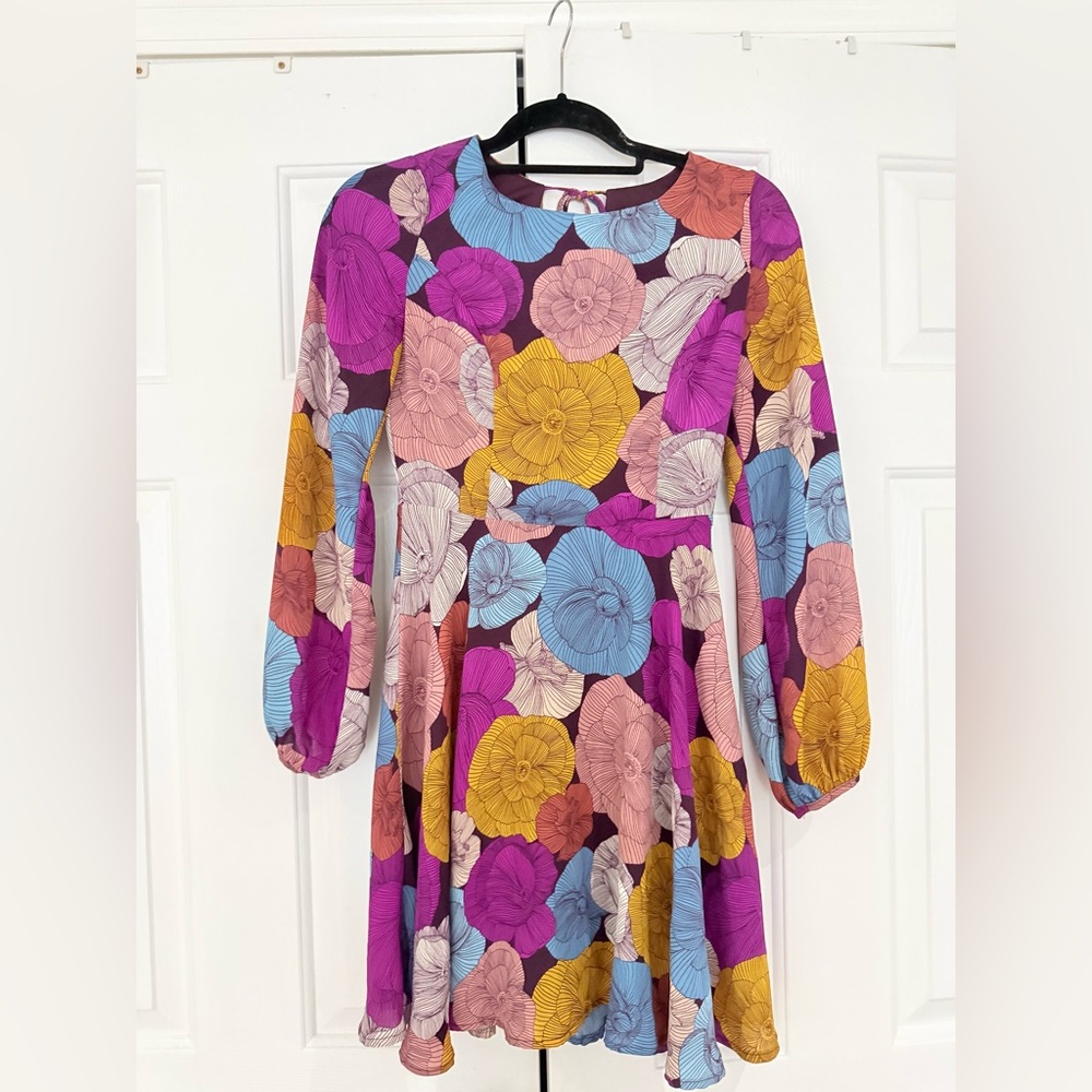 Altar’d State Floral Long Sleeve Dress